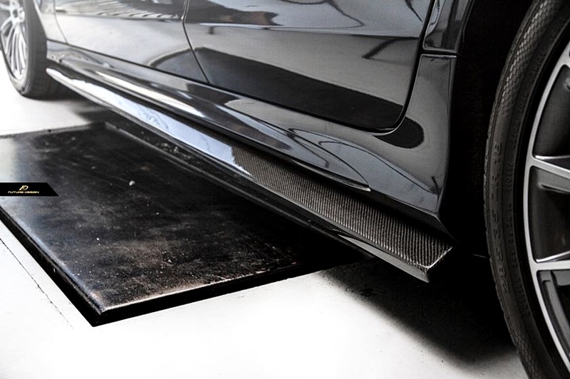 W218 Facelift – AirWing Carbon Side Skirt Extension 03